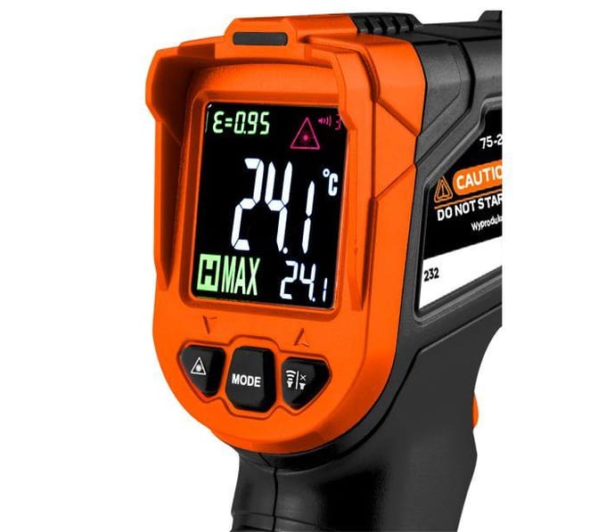NEO Pirometr - Oppervlaktetemperatuurmeter - Laser <1mW - Beeldscherm