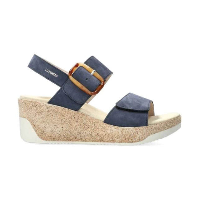 Mephisto Giulia - dames sandaal - Blauw - maat 42 (EU) 8 (UK)