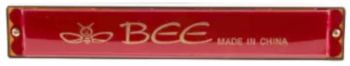 Mondharmonica - 24 tonen - 18cm - Kleur willekeurig geleverd