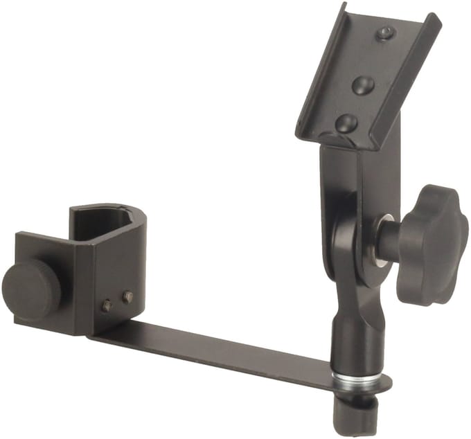 Bladmuziekhouder voor microfoonstatief - A4 en tablet - Innox ISA 05 - Zwart