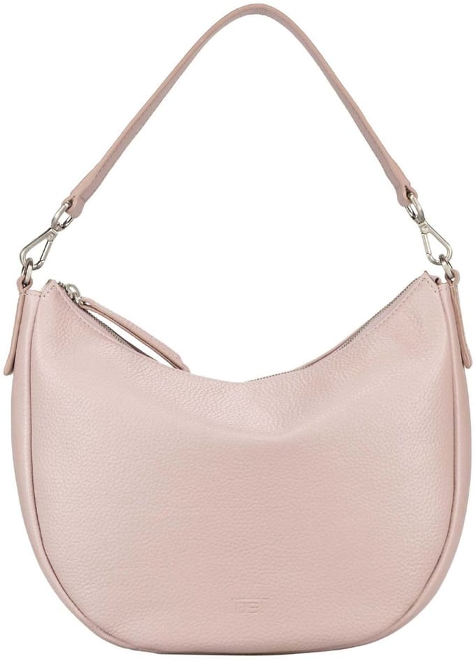 JOST Leren schoudertas Vika Hobo Bag Rose roze