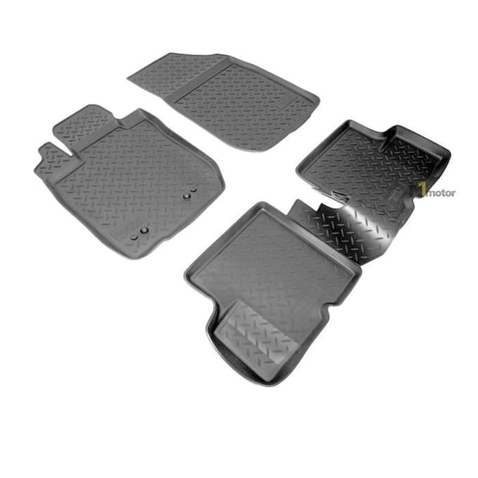 NORM Liners | Tapis De Sol En Caoutchouc TPE Toutes Saisones Pour Dacia Dacia 4WD 2011-2017 noir
