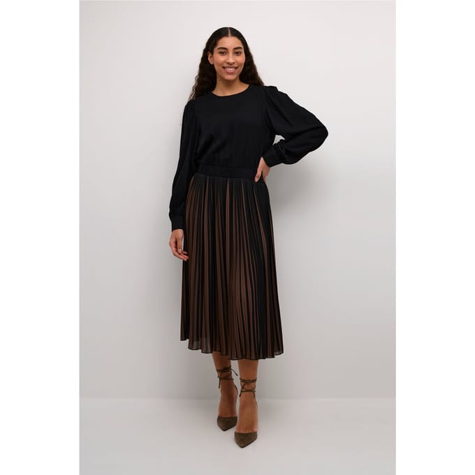 Jersey jurk Relaxed fit Rain Drum black