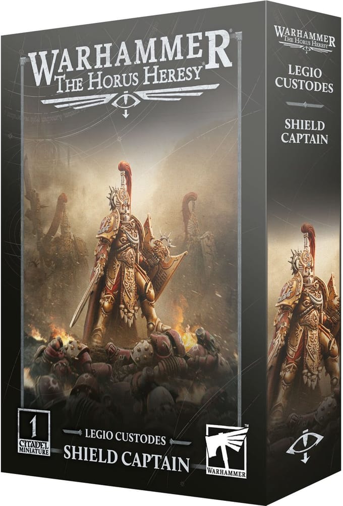 Beeldje Games Workshop Warhammer 30k - Legiones Custodes : Shield Captain