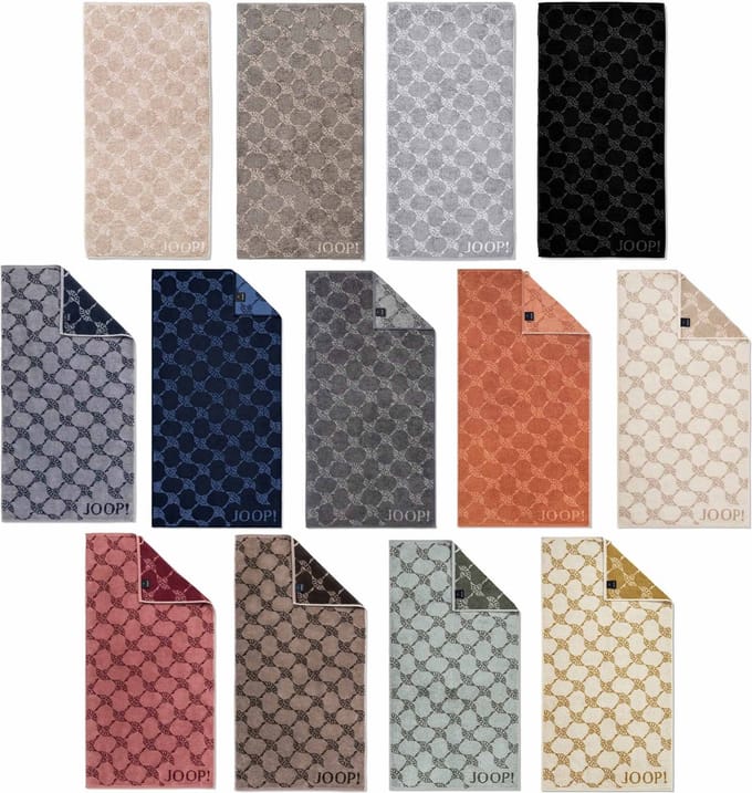 JOOP! Handdoek Classic Cornflower Een maat, 50x100 Set van 1