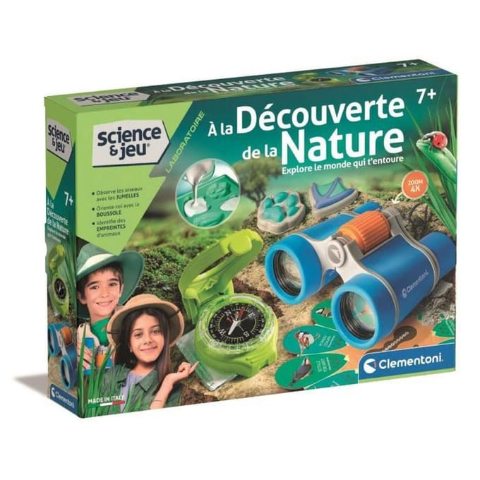 a la découverte de la nature - Clementoni - Science & Jeu - Jeux Scientifiques