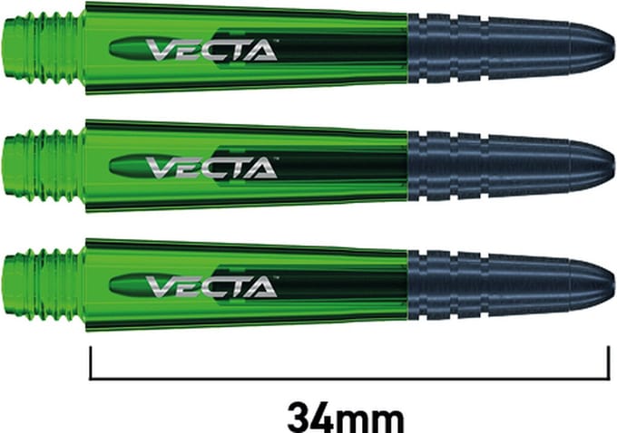 Winmau Vecta Green - Dart Shafts