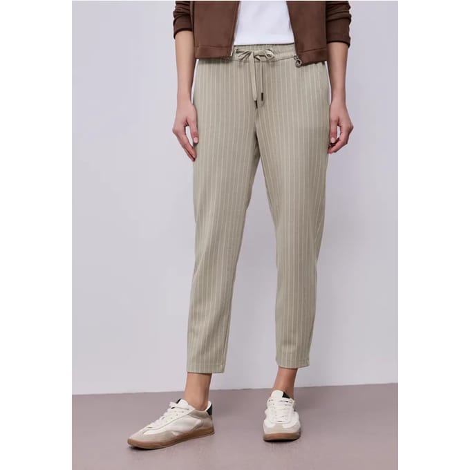 Straight Legs broek met strepen