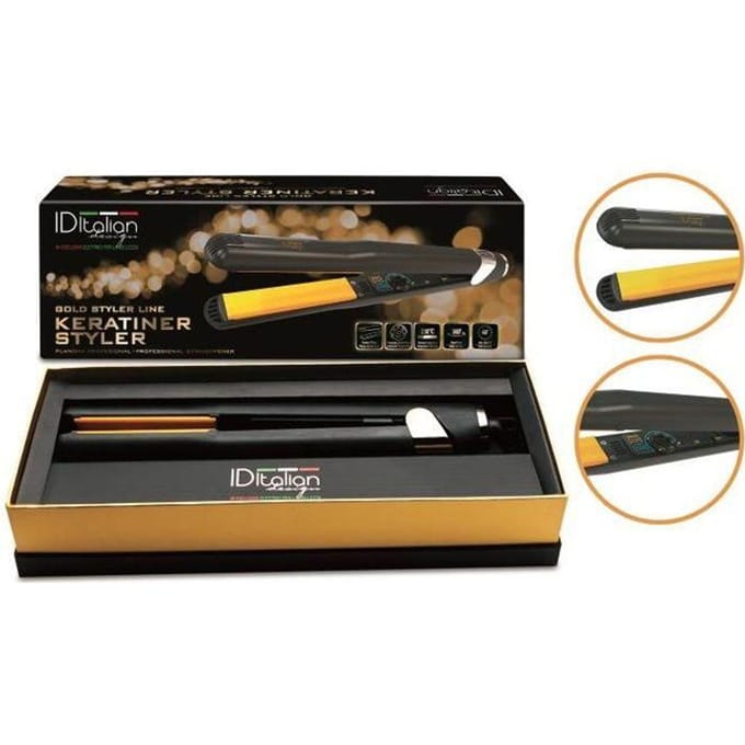 ITALIAN DESIGN ELECTRICAL ITEMS Gold Styler Keratiner Stijltang