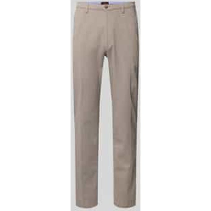 Slim fit stoffen broek met achterzakken Model 'brody'