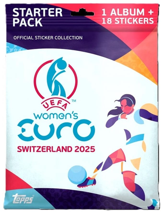 TOPPS UEFA WOMEN'S EURO 2025 STARTERPACK