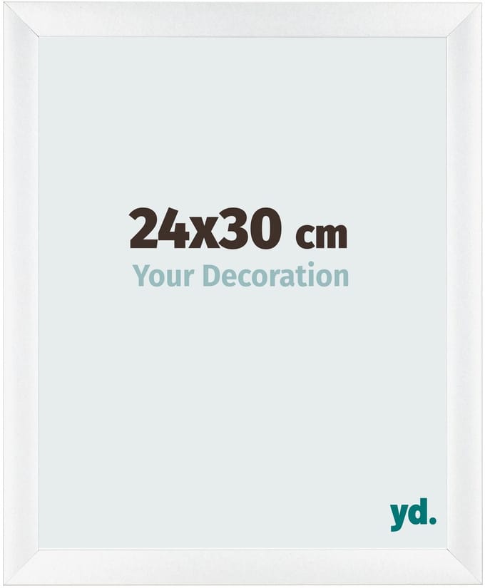 Your Decoration - Fotolijst 24x30 cm - MDF - Wit Mat - Pisa