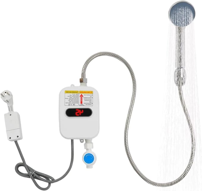 Directe Waterverwarmer - Mini Boiler - Direct Warm Water - Compact Onderbouw - 3500 Watt - Wit
