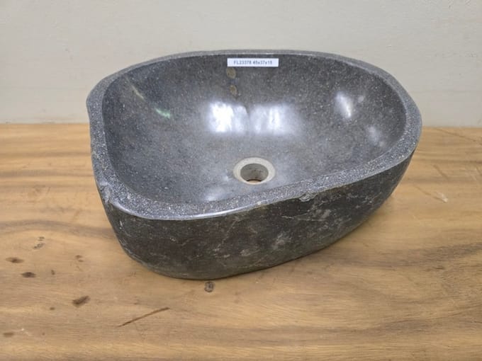 Waskom Natuursteen - 45x37x15cm - FL23378