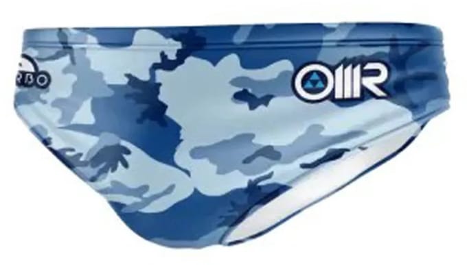 Turbo Brecia Zwemslip Blauw 7-8 Years Jongen