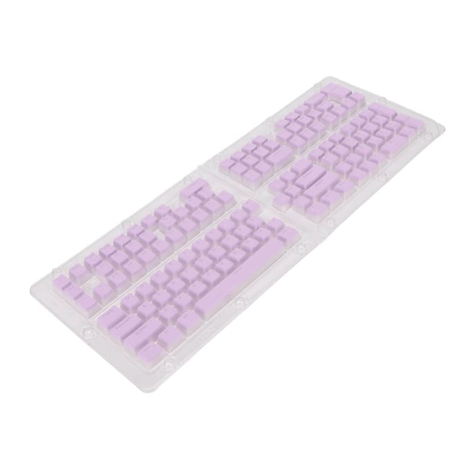 Touches PBT Pudding 129 touches, translucides, OEM, hauteur, injection double injection, DIY, pour clavier mécanique violet