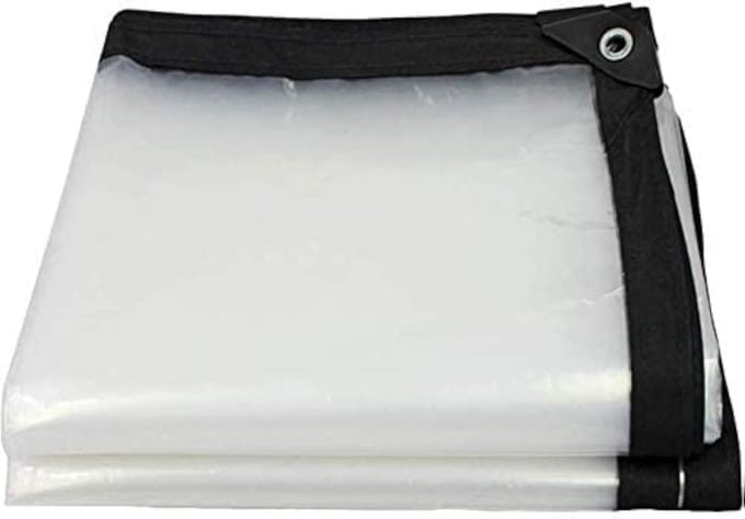 Stevige Transparante Afdekzeil 10x10 Voordeelset (2 stuks)