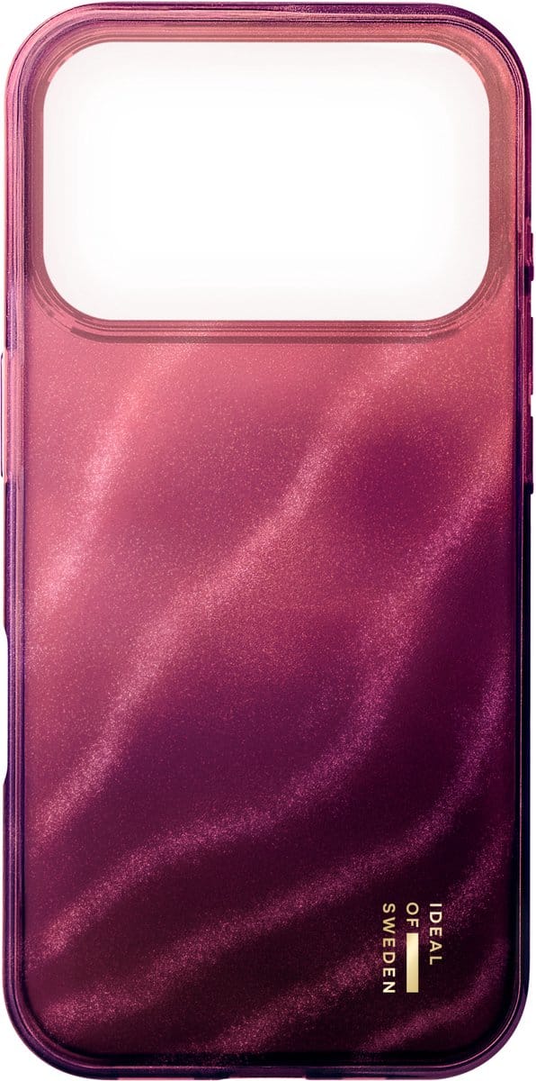 iDeal of Sweden Clear Case geschikt voor iPhone 17 Pro Max Cherry Lacquer