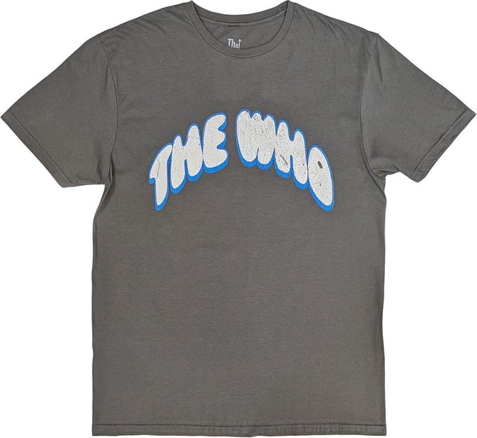 The Who - Flag Cartoon Heren T-shirt - L - Grijs