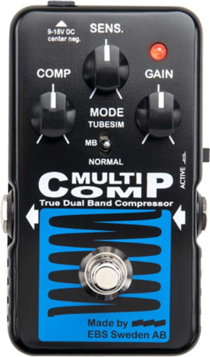 EBS MULTICOMP BLUE LABEL Bascompressor zwart