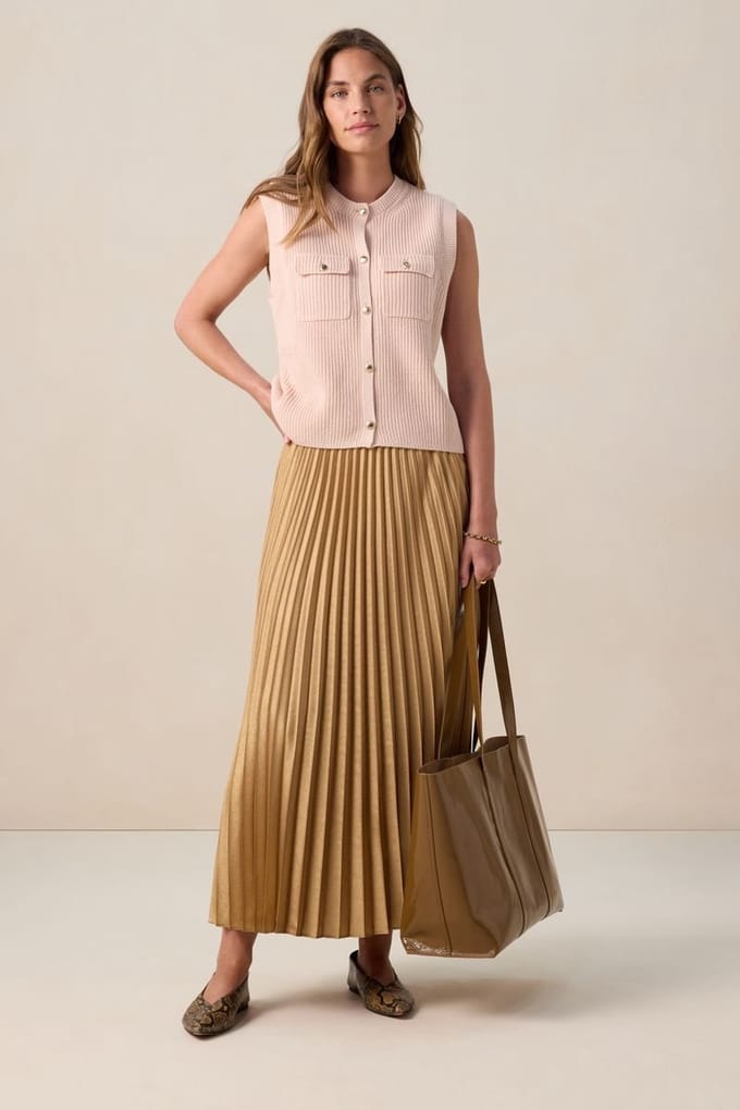 Sissy-Boy - Gouden midi rok