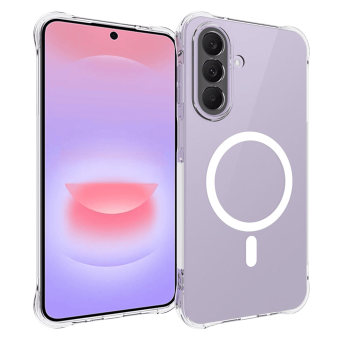 CaseBody Samsung Galaxy A27 Shockproof Qi2 Hoesje Transparant