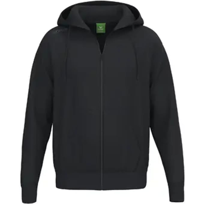 Erima Ts Sweatjack Met Capuchon Heren - Zwart | Maat: S