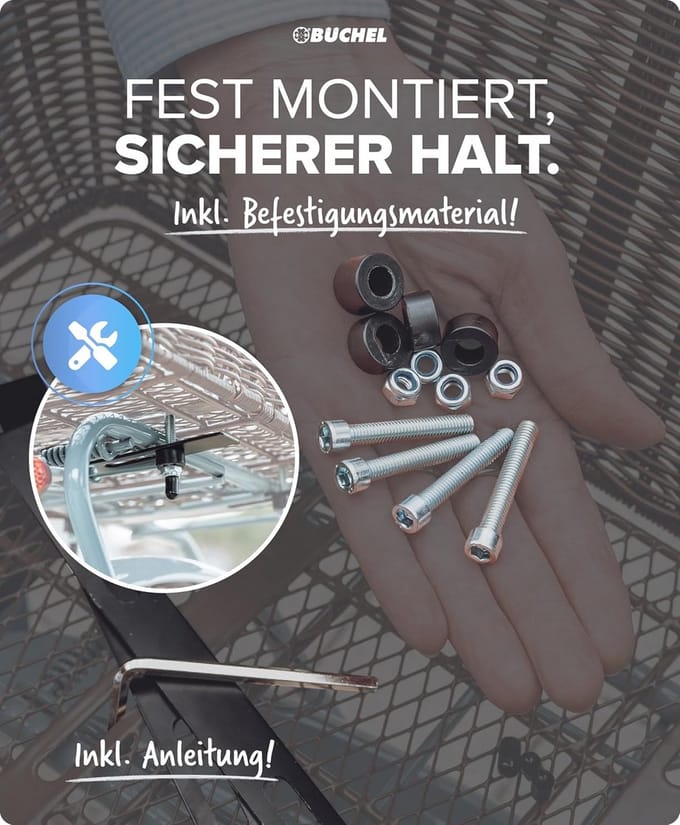 Hoogwaardige Polyrotan Fietsmand voor Fietsen