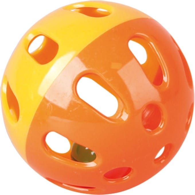 Flamingo Knaagdierspeelgoed Bal - 9 cm