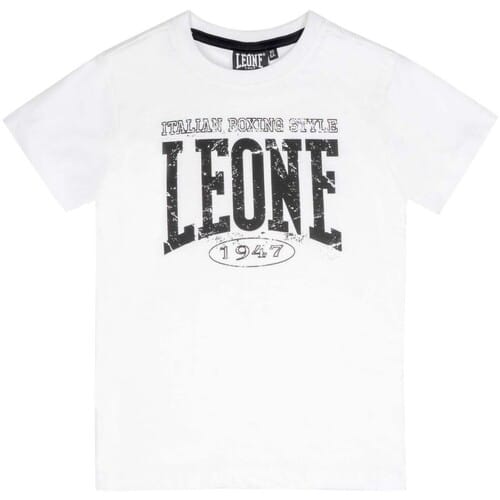 T-shirt Korte Mouw Leone 1947 Boy Short Sleeves Boxing 1947
