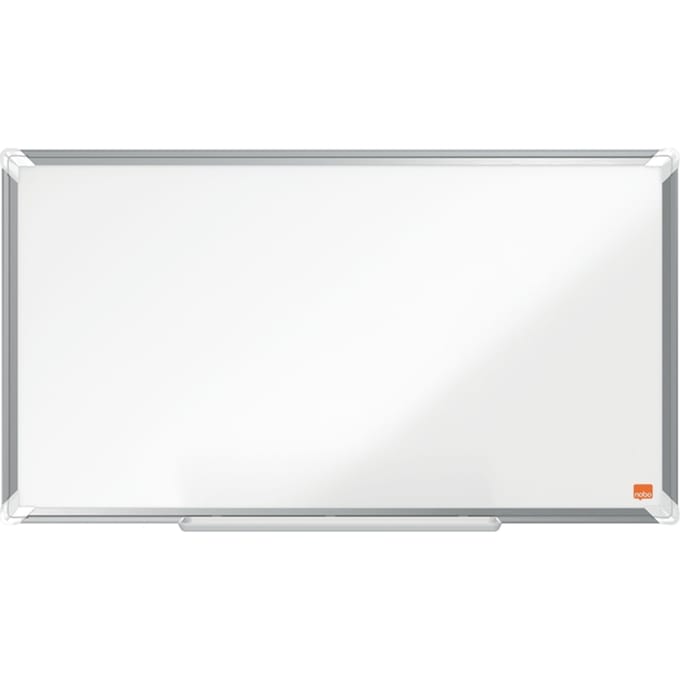 Nobo Premium Plus Widescreen Magnetisch Whiteboard Emaille - Met Pennengoot - Inclusief Whiteboard Marker - 710x400mm