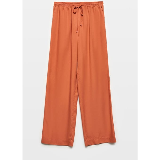 Vrouwen Tencel Wijde Pantalon