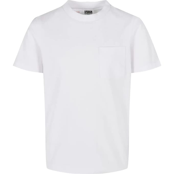Basic pocket T-shirts van biologisch katoen voor kinderen Urban Classics (x2)