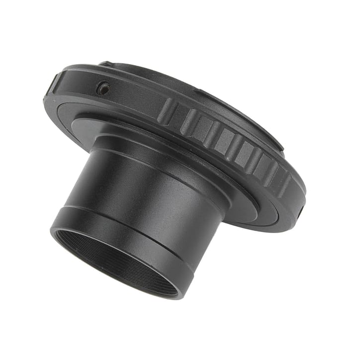 Aluminiumlegering T2-AI 1.25 inch Telescoop naar Nikon AI Mount Camera Adapterring black