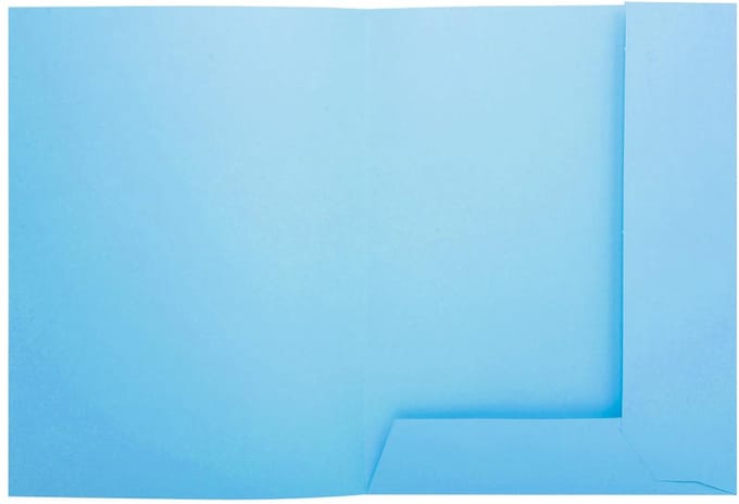 Exacompta 5x SUPER 210 - pak van 50 dossiermappen + 2 kleppen - 24x32cm - - Lichtblauw - 332006E