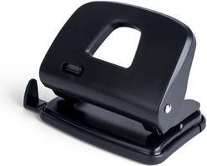 pavo perforator, perforatiecapaciteit: 20 vel, zwart