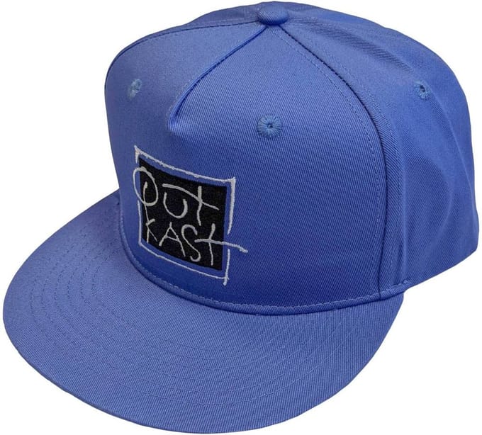 Outkast - Box Logo Snapback Pet - Blauw