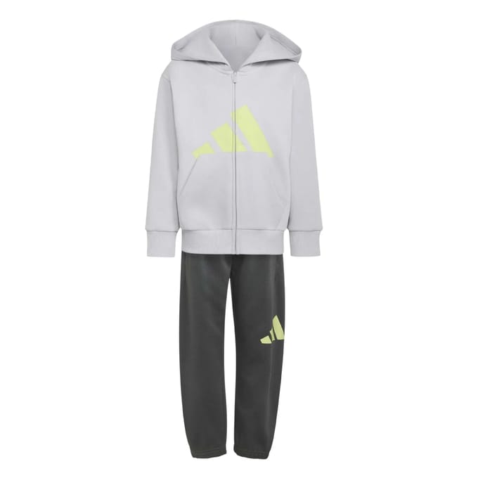 Adidas Essentials Trainingspak Wit,Grijs 4-5 Years Kinderen