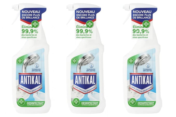 Antikal - Kalkaanslagverwijderaar Spray 3 x 750 ml Desinfectie