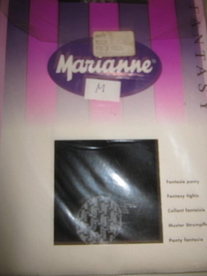 Marianne Fantasy panty zwart M