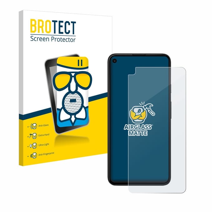 BROTECT - Screenprotector voor Google Pixel 4a 5G - Folie Beschermfolie Beschermglas matte