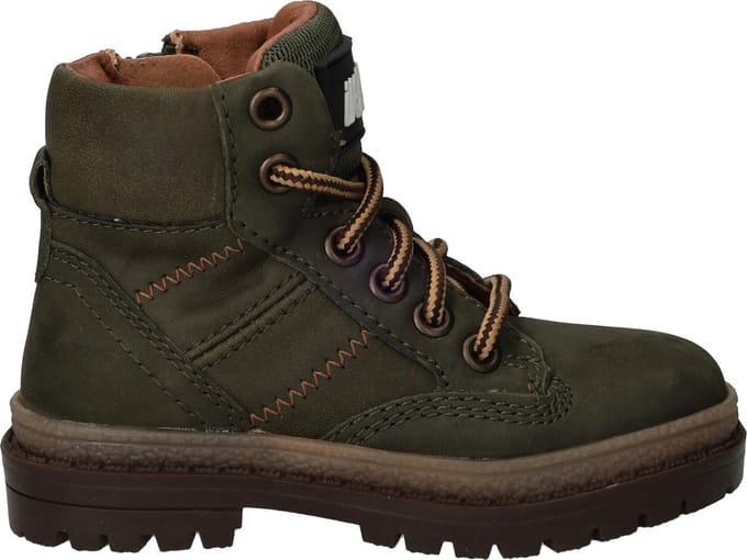 IK-KE Veterboots - Jongens - Groen - Maat:23