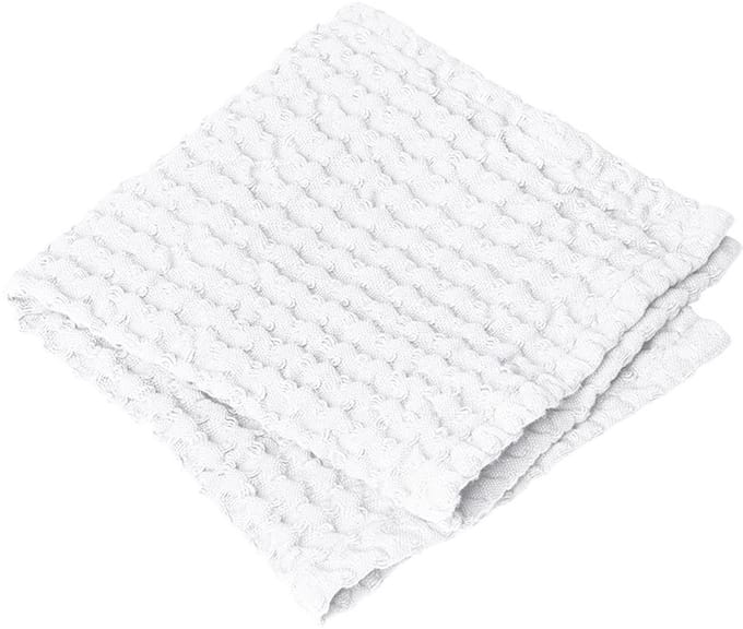 Caro Badtextiel White | 30 x 30 set/2 cm | Wit | Katoen