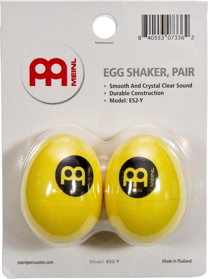 Meinl Egg Shaker ES2-Y, geel - Shaker