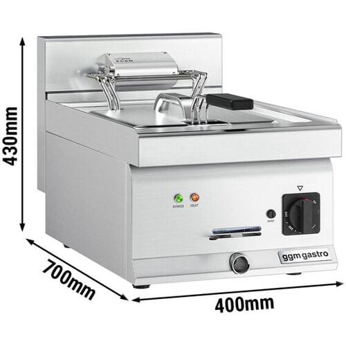 GGM Gastro Elektro Fritteuse - 10 Liter - 9 kW
