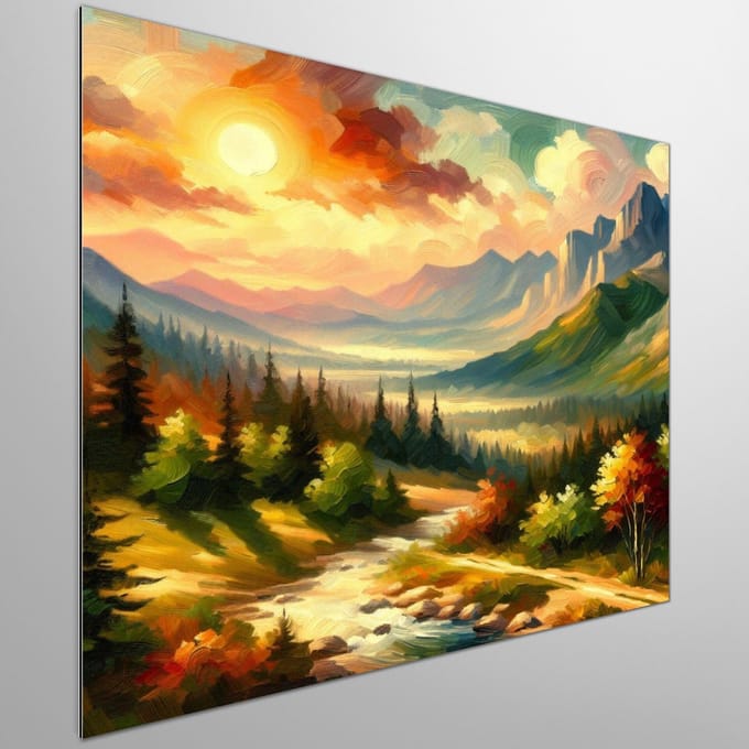 Kunstprint | Wanddecoratie | Dibond | 20 × 20 cm
