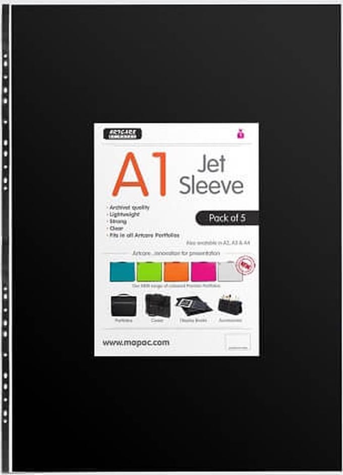 Artcare - Jet Sleeves A1 Pack of 5