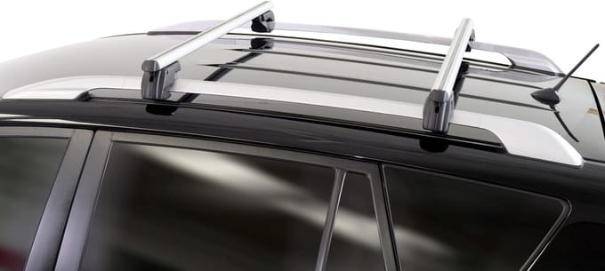 Dakdragers geschikt voor Seat Ateca (KH7) 2016-heden Menabo Sherman zilver