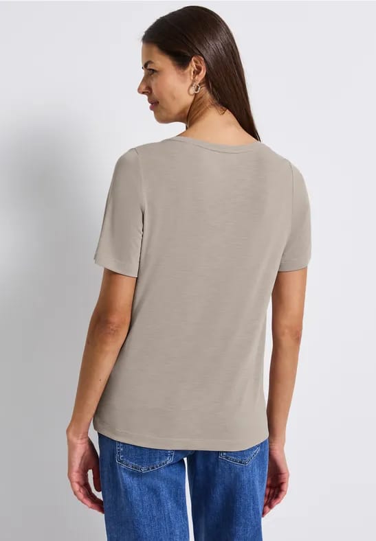 Shirt met juwelendetail