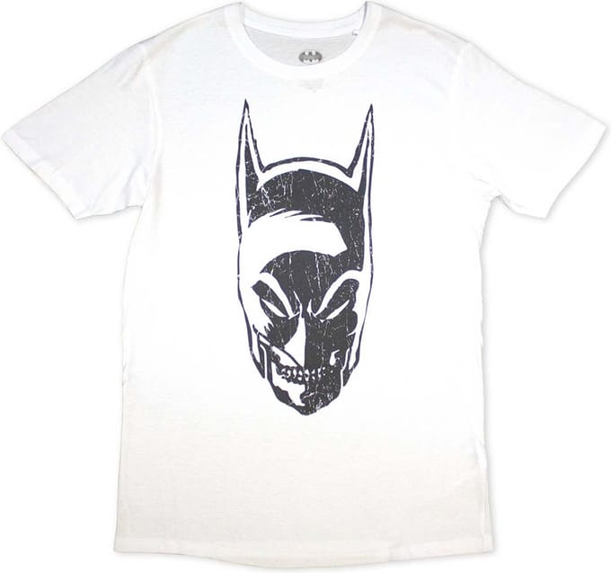 DC Comics Batman - Snarl Heren T-shirt - M - Wit